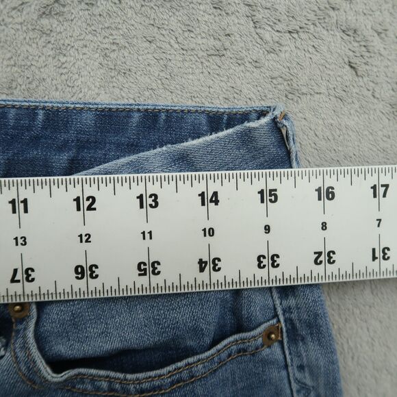 Lucky Brand Jeans Women's Size 6/28 Blue Mid-Rise Sweet Crop Denim 24" Inseam - Picture 5 of 16